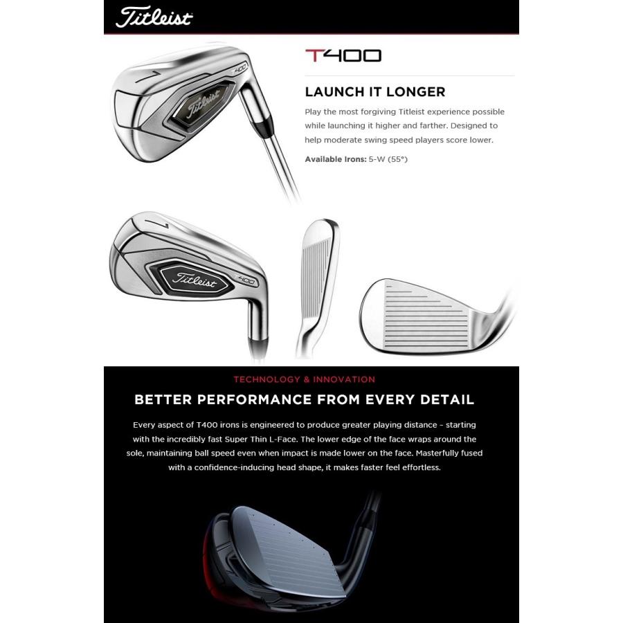 Titleist（タイトリスト） Titleist T400 Iron T400 アイアン 5-9P(6本