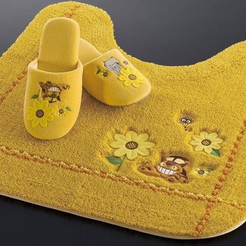 スタジオジブリ となりのトトロ ねこバス ロング トイレマットセット 4