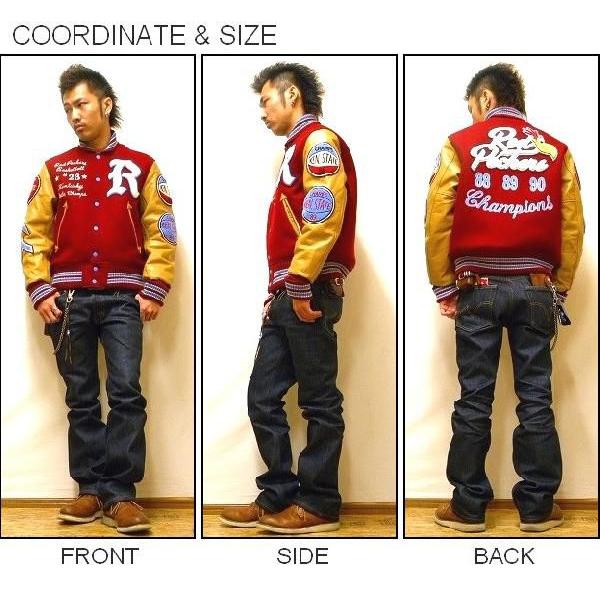 WHITESVILLE（ホワイツビル） 『RED PECKERS』 スタジアムジャンパー