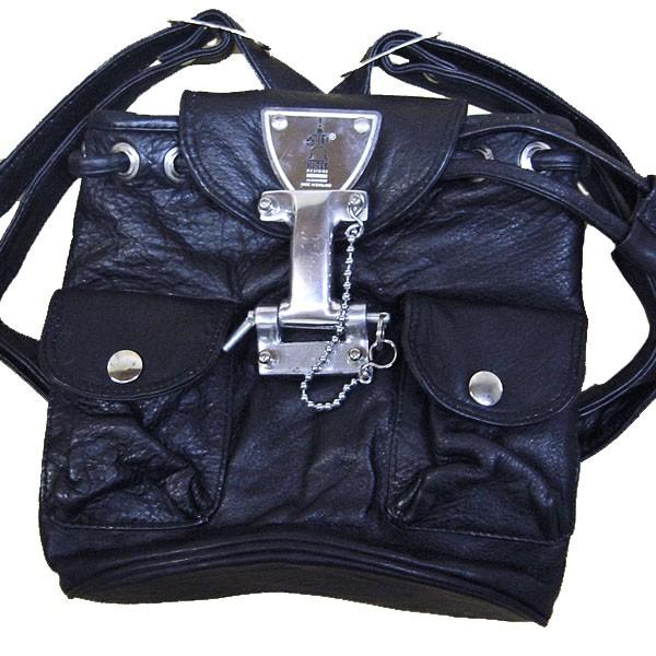 Hi Tek Designs London Alexander Leather Bag CYBER ハイテック