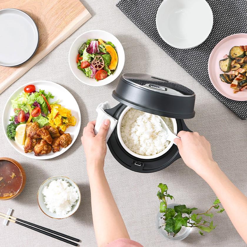 recolte（レコルト） ［ コンパクト ライスクッカー ］特典付 炊飯器