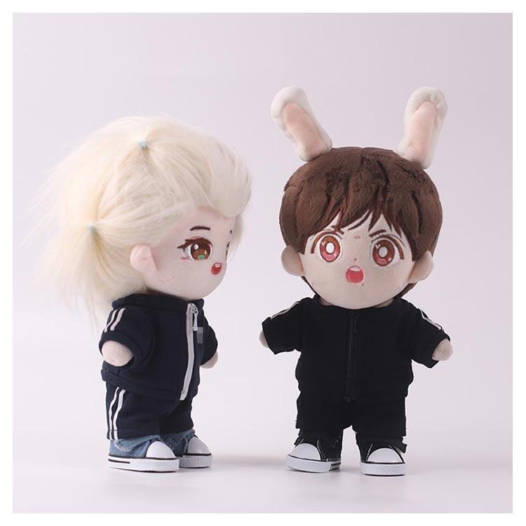 送料無料 ぬい服 10cm 15cm 20cm ぬいぐるみ用 ジャージ 上下セット