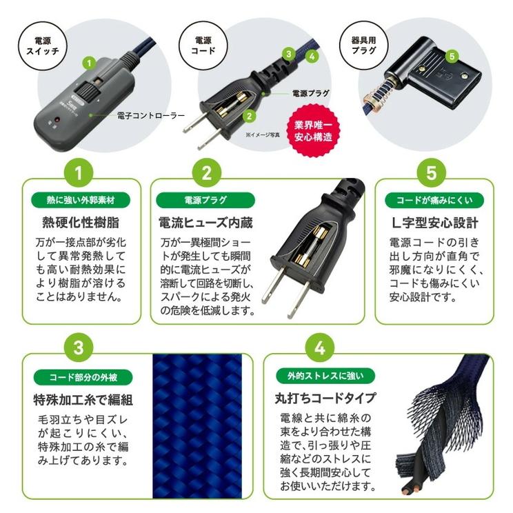 メトロ電気工業 メトロ MFH-181ET(DA) フットヒーター ハロゲン