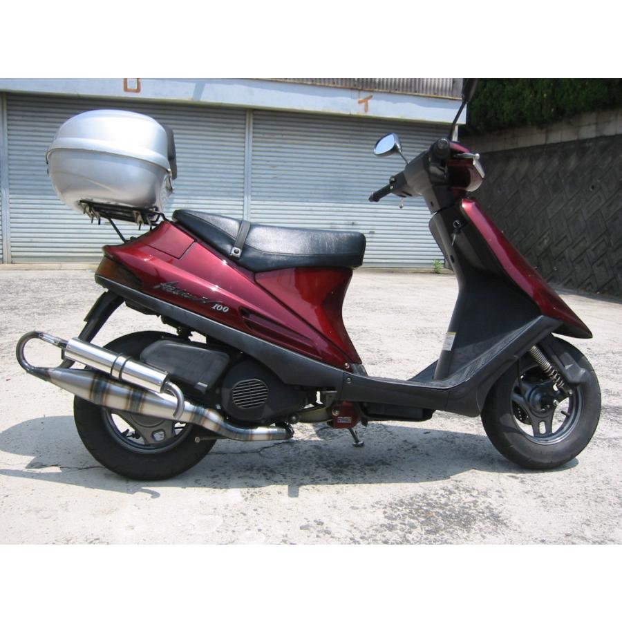 rb-works製☆アドレスV100☆ユーロチャンバー☆ブラックサイレンサー