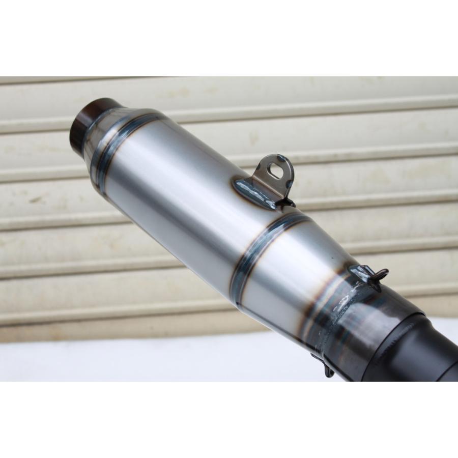 新品!!リバイブ 汎用樽型 サイレンサー 耐熱クリア 差込径70mm(CB750F