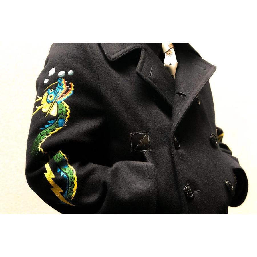 WEIRDO（ウィアード） WEIRDO SKULL & SNAKE - PEA COAT (KHAKI) P