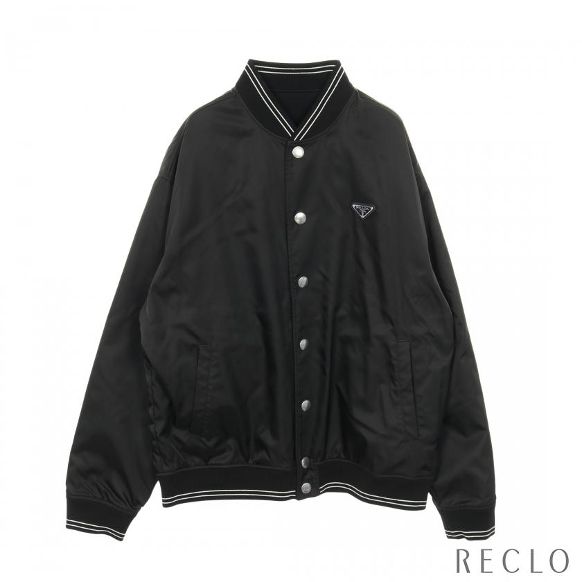 PRADA（プラダ） トライアングルロゴ RE-NYLON コットンフリース