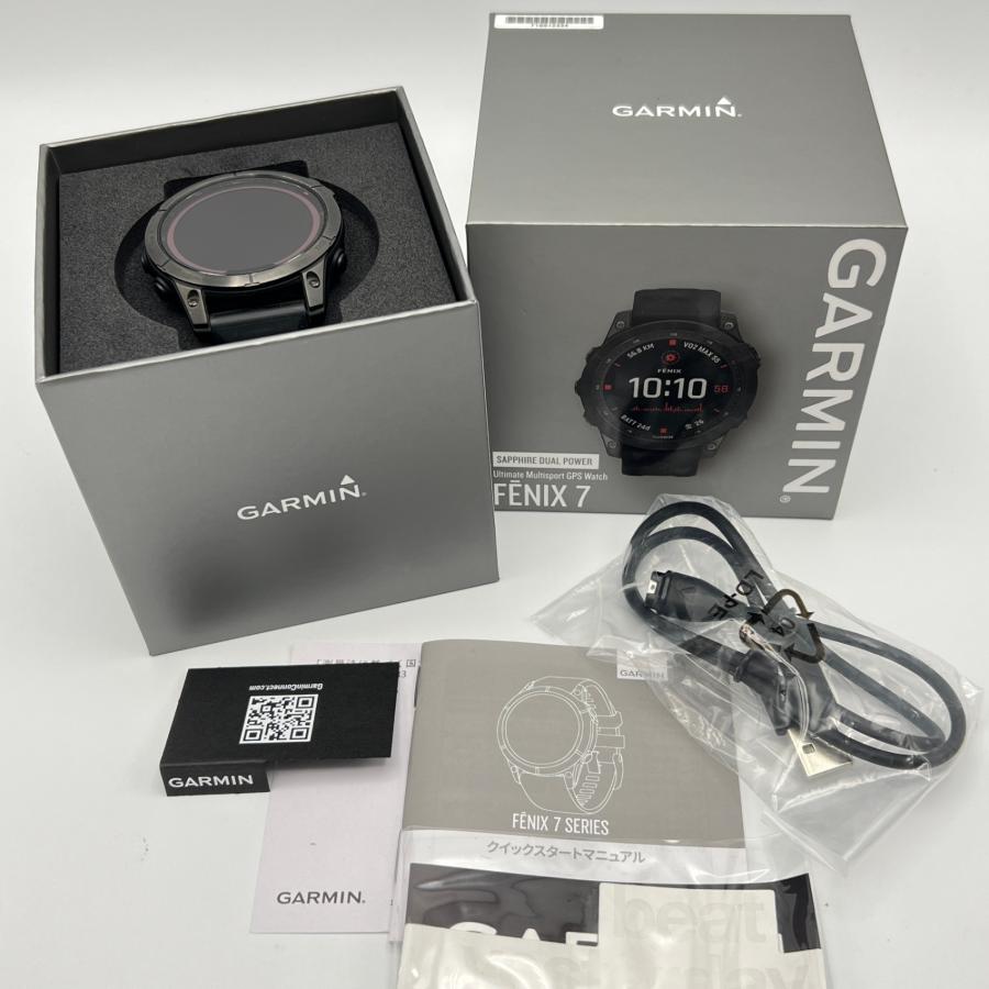 Garmin FENIX 7 SAPPHIRE DUAL POWERbr/ジャンク品 【公式通販】