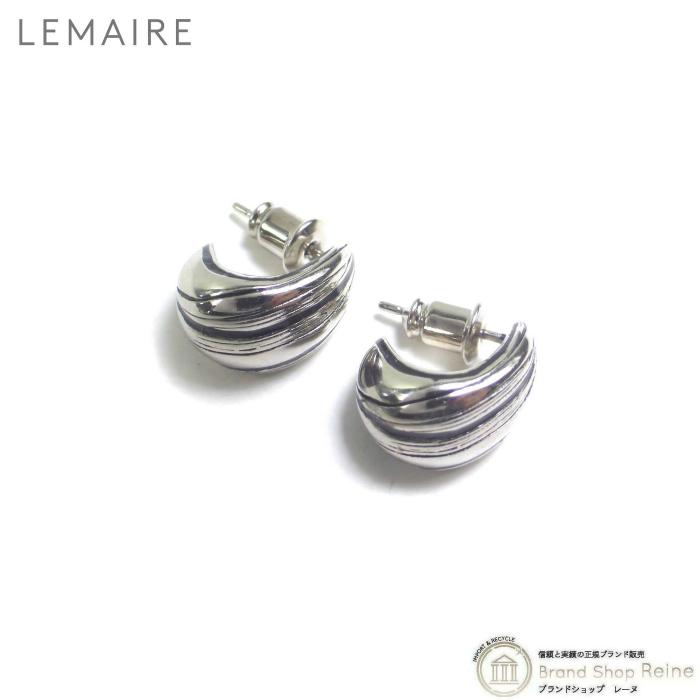 LEMAIRE（ルメール） GIRASOL オープンフープ ピアス シルバー 両耳用