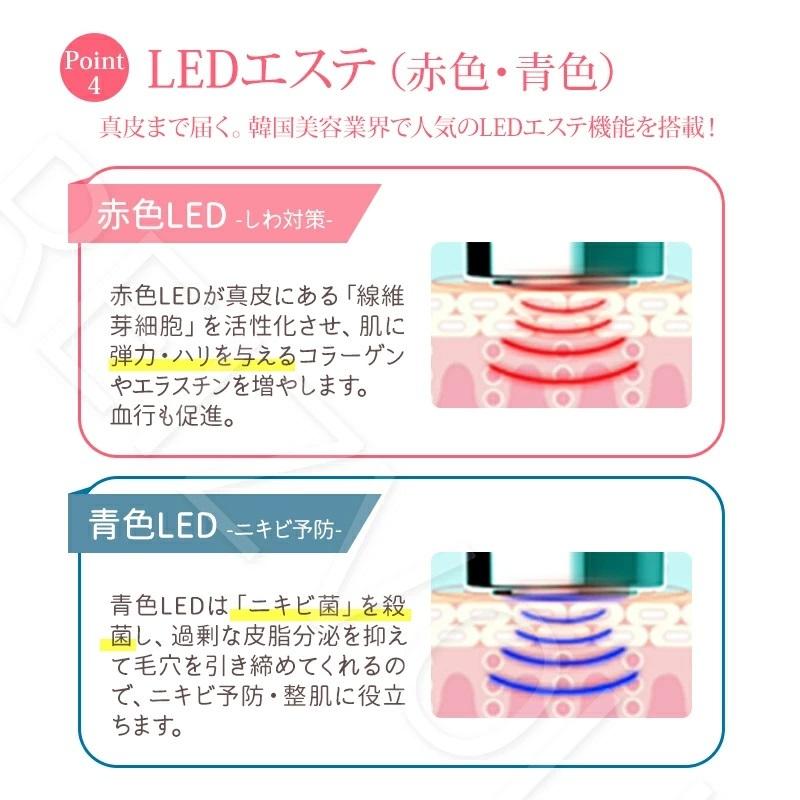 1台8役 美顔器 Shine シャイン EMS led RF ラジオ波 赤光 自宅エステ