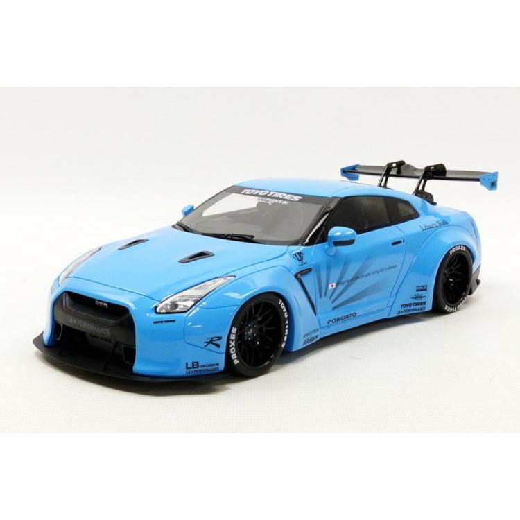 GT SPIRIT 1/18 LB☆WORKS R35 GT-R リバティウォーク ベイビーブルー