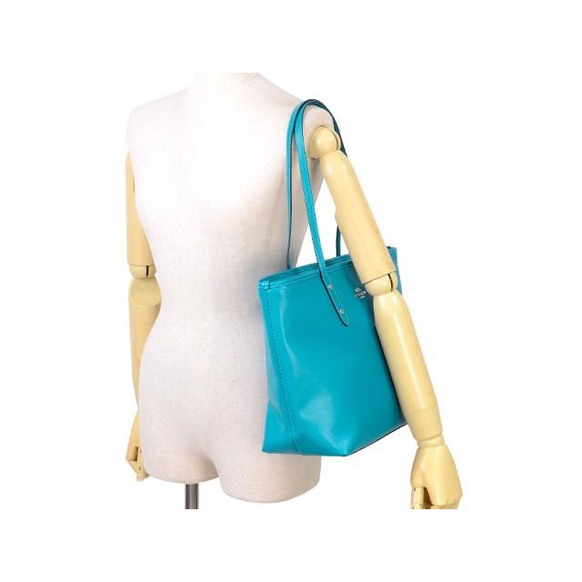 COACH（コーチ） バッグ トートバッグ ターコイズブルー レザー