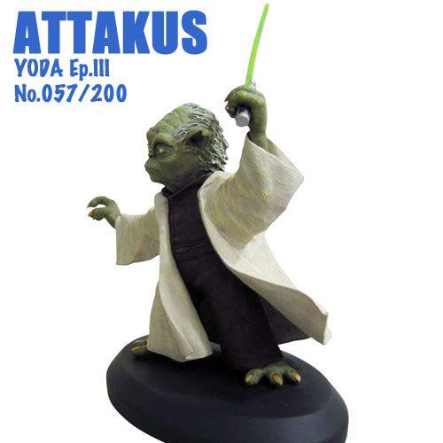 STARWARSスターウォーズ/ATTAKUS＊ヨーダ EP3バージョン＊日本限定版