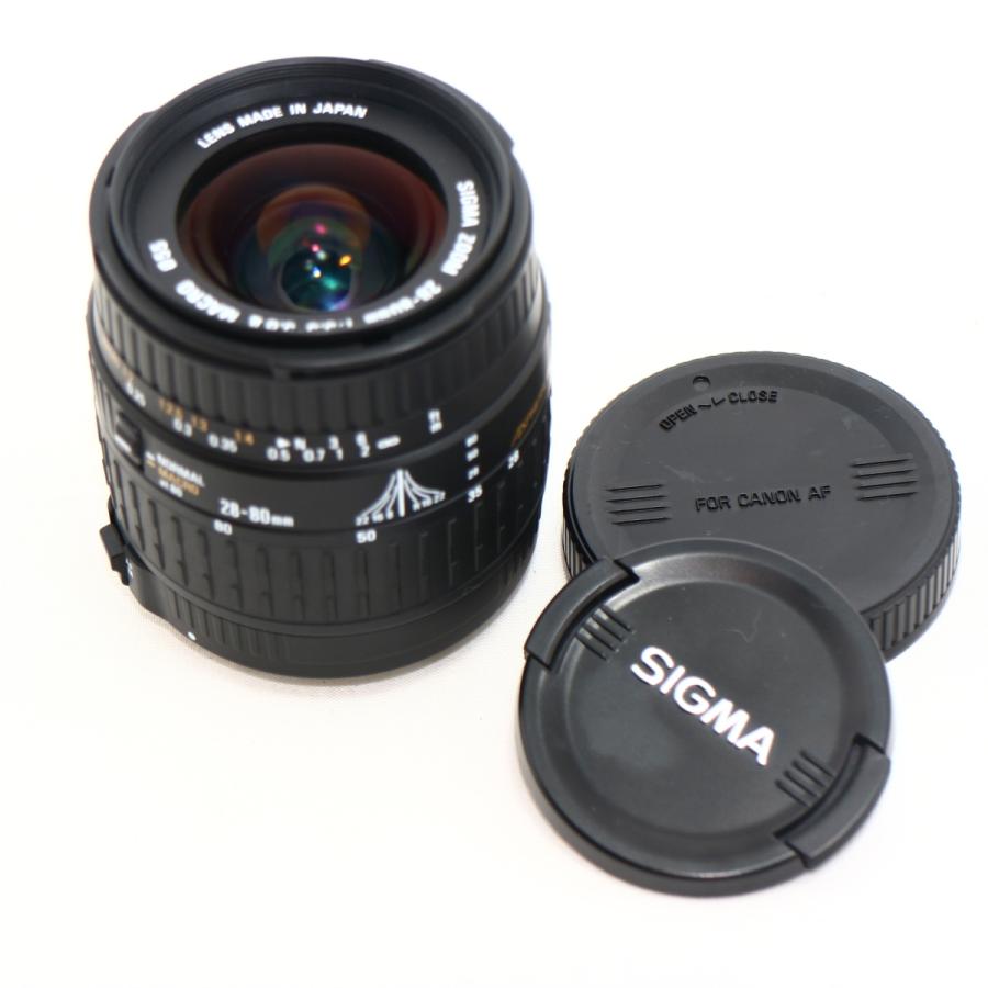 SIGMA ZOOM 28-80mm F3.5-5.6 II MACRO ブラック canon用 : りん