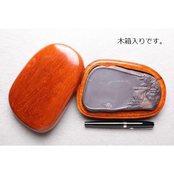 端渓硯 老坑 5.5吋 146×90×22mm 一点物 すずり : 書道用品 緑風店