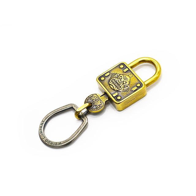 WEIRDO JEWELRY/ウィアードジュエリー】「Padlock Key Chain