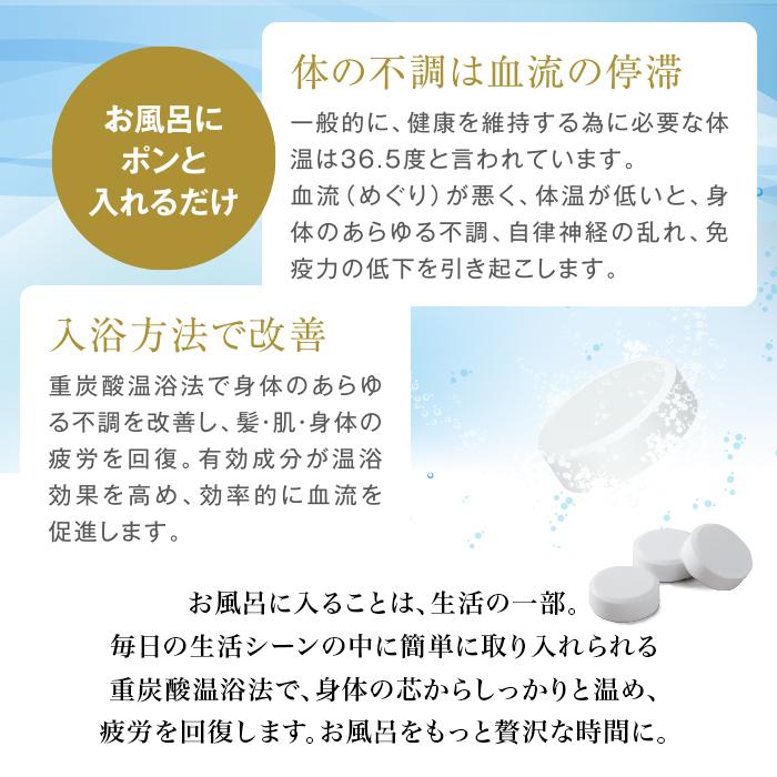 重炭酸 入浴剤 90錠 ホットバブルプロ | 炭酸泉 タブレット Hot Bubble