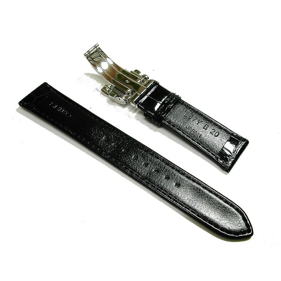20mm L07Y018J9 クロコダイル 時計バンド プレザージュ純正ベルト