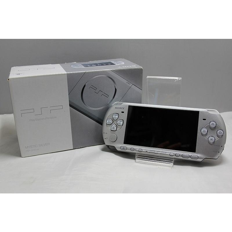 ソニー SONY PSP[メモリースティック4GB付き] ミスティック・シルバー
