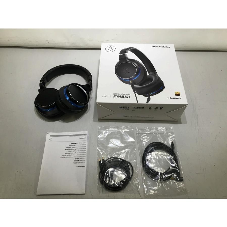 オーディオテクニカ audio-technica ヘッドホン ATH-MSR7b