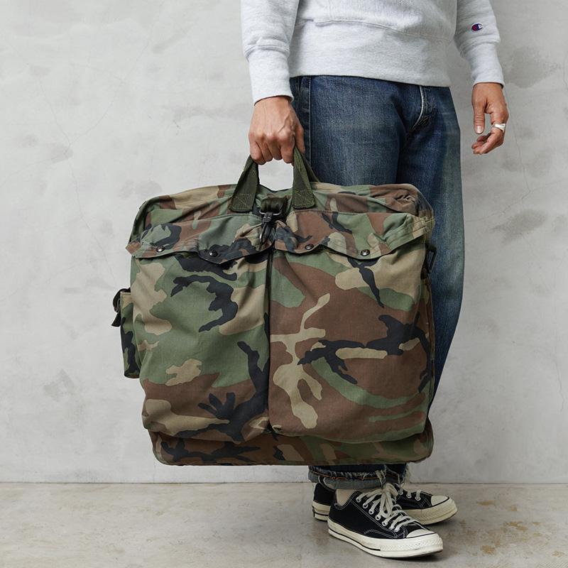 MILITARY（ミリタリー） 実物 USED 米軍 HGU-56/P ヘルメットバッグ