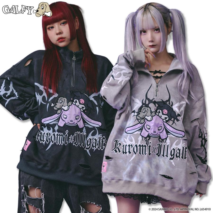 GALFY（ガルフィー） クロミ × コラボ イルガルフィームラ染めハーフ