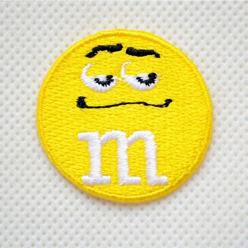 エムズ ワッペン アイロン おしゃれ 刺繍 ワッペン M&M's