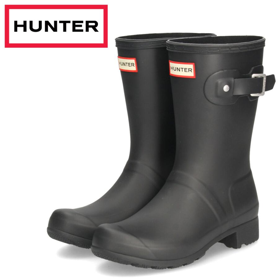 HUNTER（ハンター） 長靴 レディース 軽量 WFS 2205 RMA BLK HUNTER