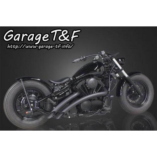 Garage T＆F ガレージ ベントマフラー タイプ1 カラー：ブラック