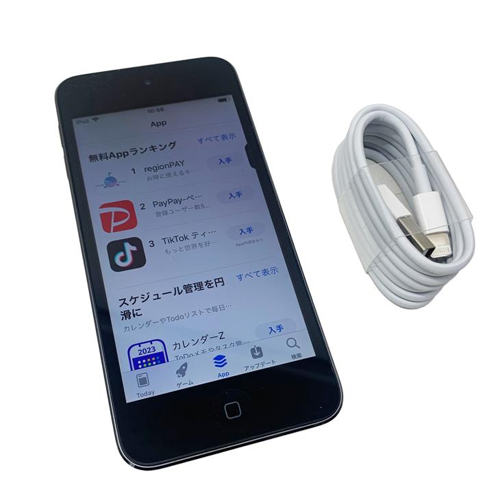 iPod touch 【新品バッテリに交換済】Apple touch6 第6世代 MKH62J/A