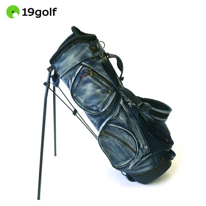 19golf（ジュークゴルフ） 19ゴルフ デニム スタンド キャデイバッグ