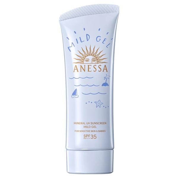 アネッサ 資生堂 ミネラルUV マイルドジェル SPF35・PA+++ 90g（日焼け