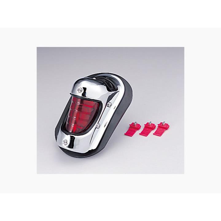 ハリケーン ビーハイブテールランプkit クロームメッキ HA5751 : 2輪