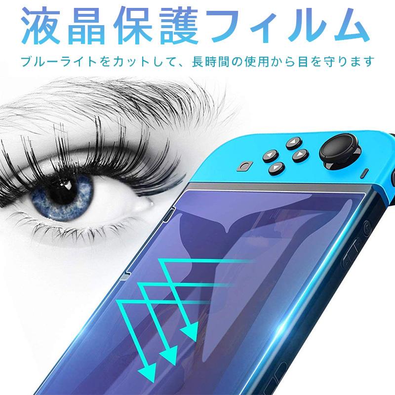 Nintendo Switch Lite 本体ケース 画面保護フィルム 2点セット