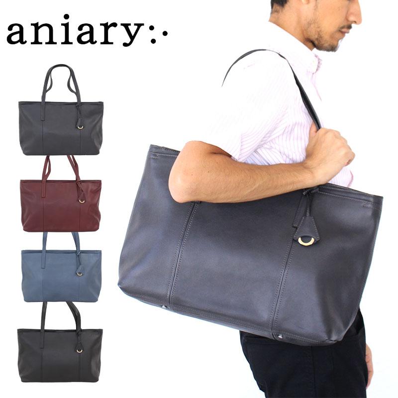 aniary（アニアリ） 正規取扱店 バッグ トートバッグ シュリンクレザー