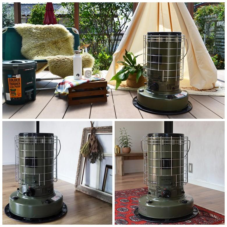 TOYOTOMI（トヨトミ） 対流形 石油 ストーブ KS-GE67 (G) オリーブ