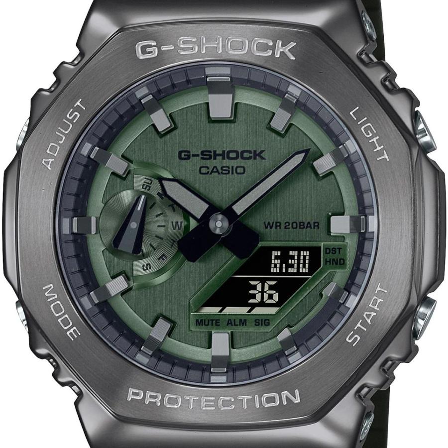 G-SHOCK ジーショック GM-2100B-3AJF メタルカバード耐衝撃構造