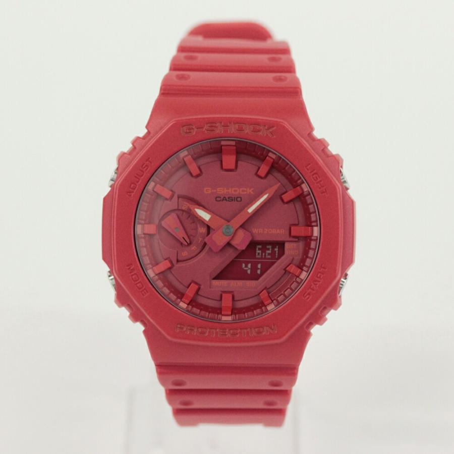 G-SHOCK gショック CASIO GA-2100-4A 2100 Series レッド 腕時計 爆買