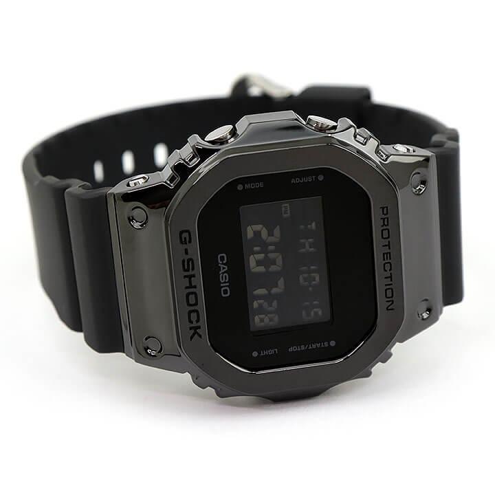 G-SHOCK Gショック メタル 金属 CASIO カシオ 反転液晶 オールブラック