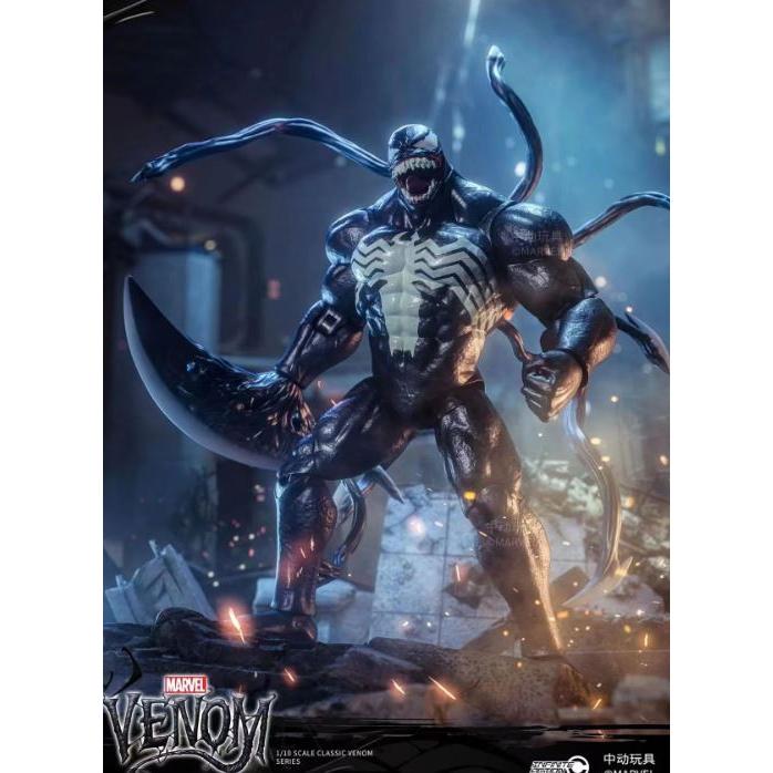 中動玩具 ヴェノム Venom フィギュア 可動 1/10 スケール : TOMOMI