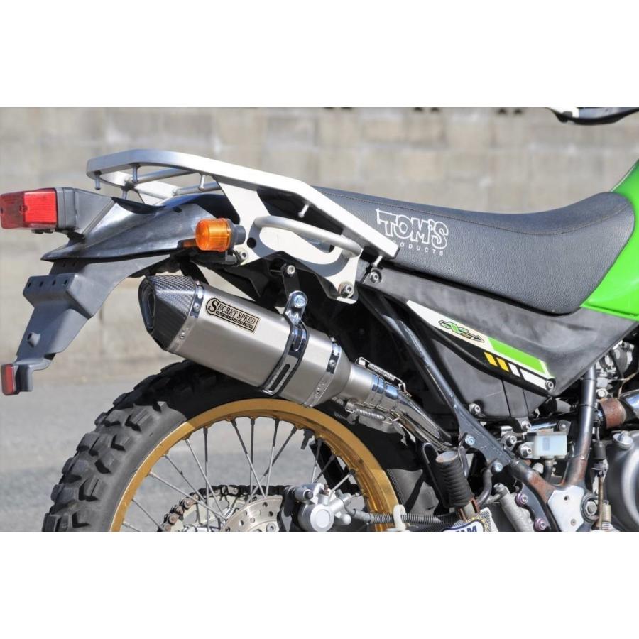 SECRET SPEED☆カワサキ スーパーシェルパ スリップオンマフラー