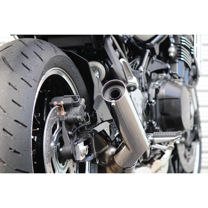 ORM製 KAWASAKI Z900RS スリップオンマフラー クロムメッキ仕上げ