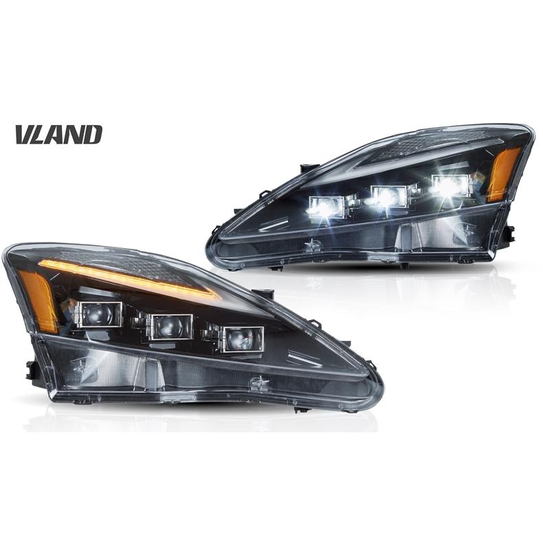 VLAND VLAND 20系IS用 三眼LED 30後期仕様 GSE20 USE20 ヘッドライト