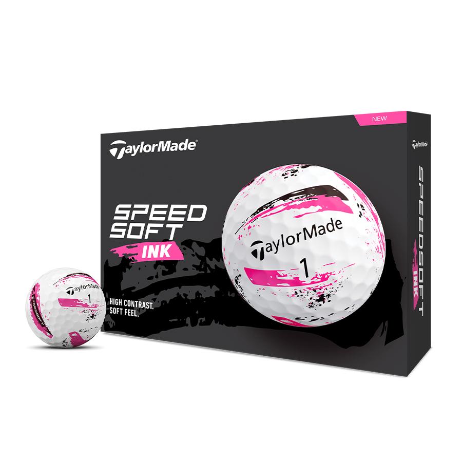 TaylorMade（テーラーメイド） ゴルフ スピードソフト インク ボール