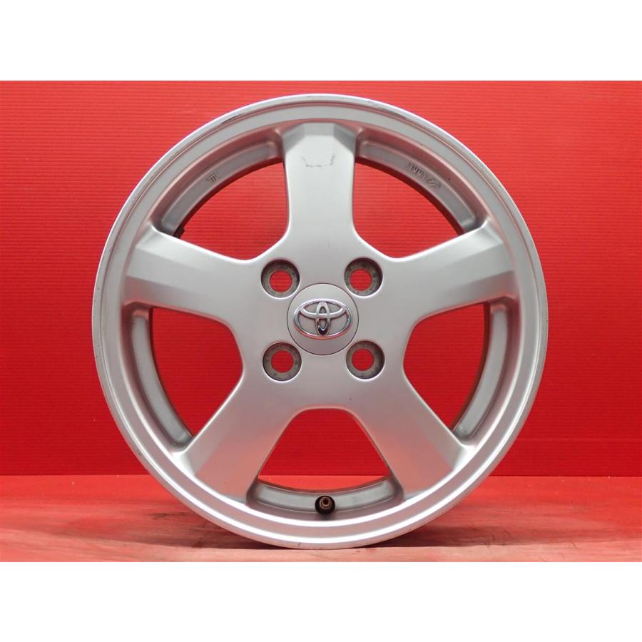 単品 純正 ホイール 1本 トヨタ純正 5スポーク ☆ 5J-14 PCD100 4穴 +