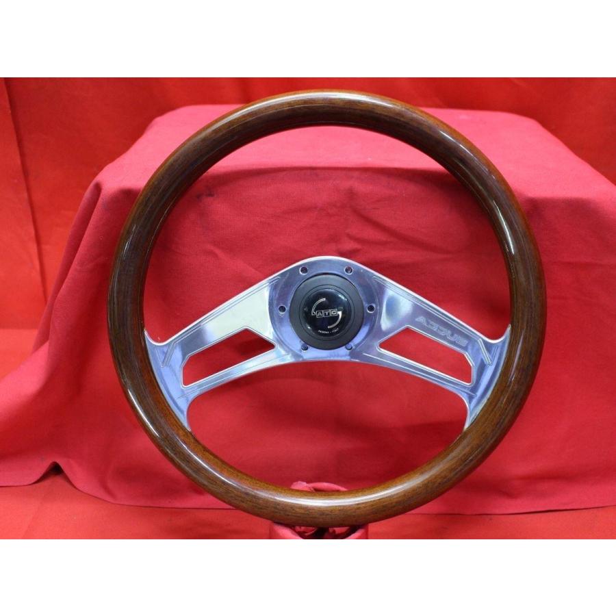 ☆atc ADDUE ST211 36Φ ウッド ポリッシュ 2本スポーク！！当時物