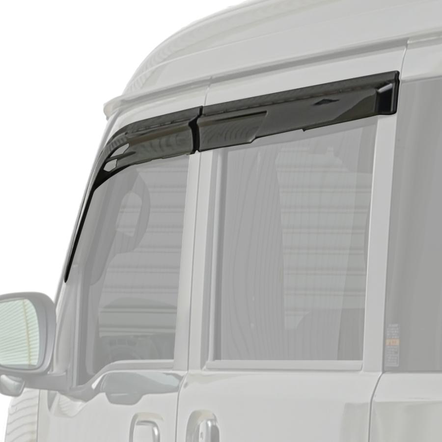 エブリイワゴン MONSTER SPORT ウィンドウエアロバイザー エブリイ