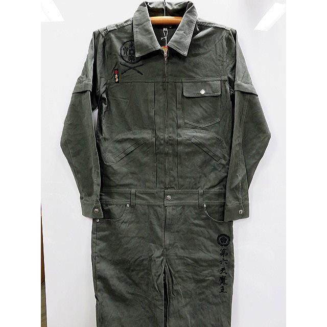 抜刀娘 絡繰魂 和柄 つなぎ 三人衆天下布武 オールインワン カラクリ魂