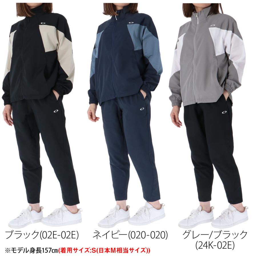 OAKLEY（オークリー） クロス薄手 ジャージ 上下 レディース