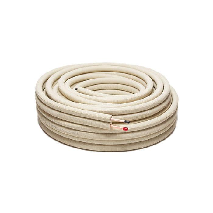 エアコン 2分4分 銅管 ペアコイル 冷媒被覆銅管 冷媒 配管 20m巻 CPP